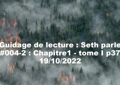 « Seth parle » #004-2 – TI p37 – Actions, multidimensionnel, ouvrir notre conscience